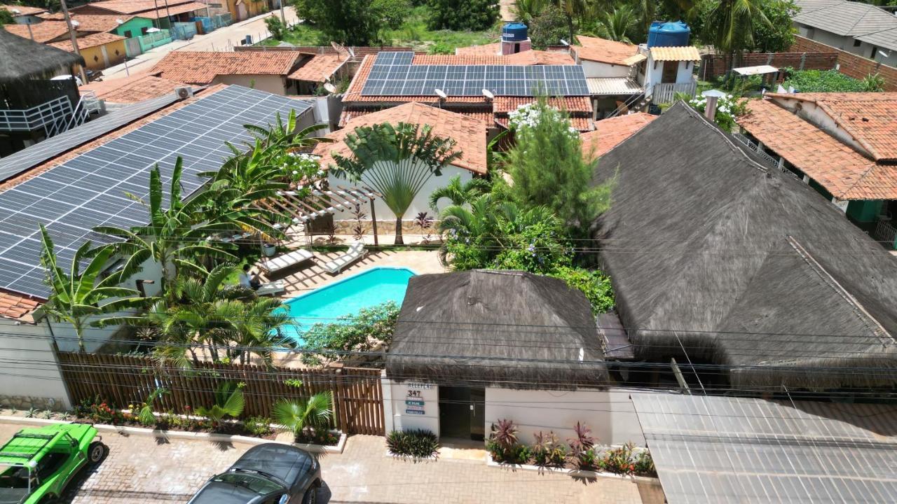 Aki Pousada Hotel Sao Miguel do Gostoso Bagian luar foto